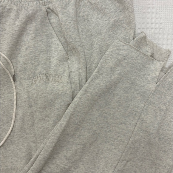 PINK Gray Sweat Suit - Picture 7 of 10